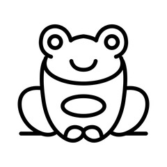 Knitted Frog icon vector image. Can be used for Art and Craft Supplies.