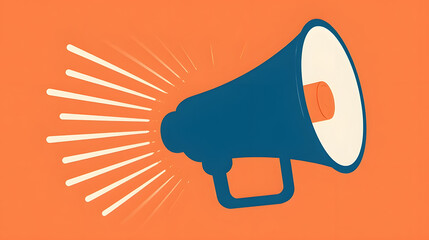 vector illustration of a loudspeaker