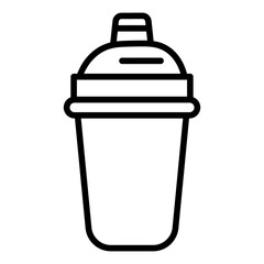 Shaker Toys icon vector image. Can be used for Baby Shower.