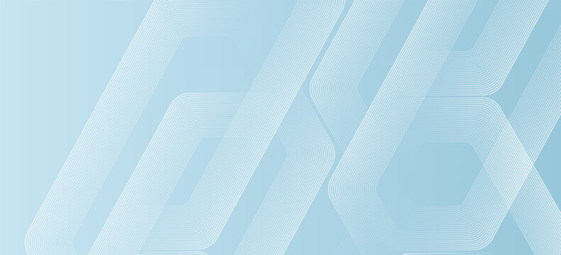 Modern medical or health care scientific abstract background with hexagons. Geometric stripe line art design for poster, brochure, cover, banner, header, website, presentation template