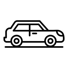 Car icon vector image. Can be used for Luxury.