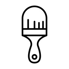 Paint Brush icon vector image. Can be used for Construction Tools.