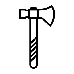 Axe icon vector image. Can be used for Construction Tools.