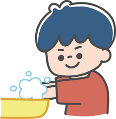 	感染症対策　手洗い