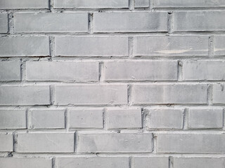 Light gray brick wall texture with rough surface.