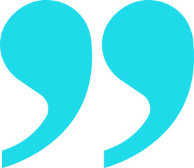 Quote Mark Icon.Quote chat icon for messaging, communication, and conversation.Quotation symbol. Remark sign in Quote mark on transparent background. Quoted sign . Vector Illustration.