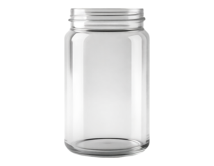 Empty Glass Jar