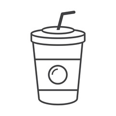  cold drink icon in bottle vector illustration