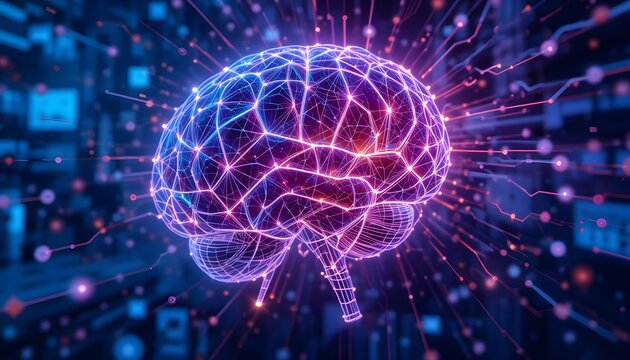 Digital Brain with Data Connections