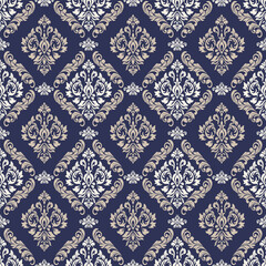 seamless damask pattern