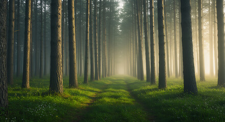 Obraz premium Journey into the Light