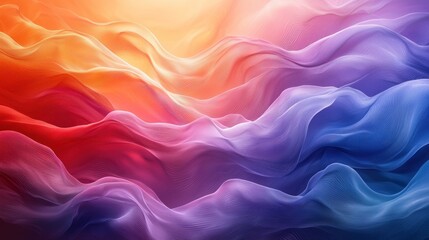 Fototapeta premium Abstract Neon Color Gradient Blurred Background with Dynamic Effect. Abstract Modern Dynamic Colors Gradient Background. Grainy Texture Background Style with Copy space.