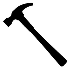 Hammer Silhouette Icon
