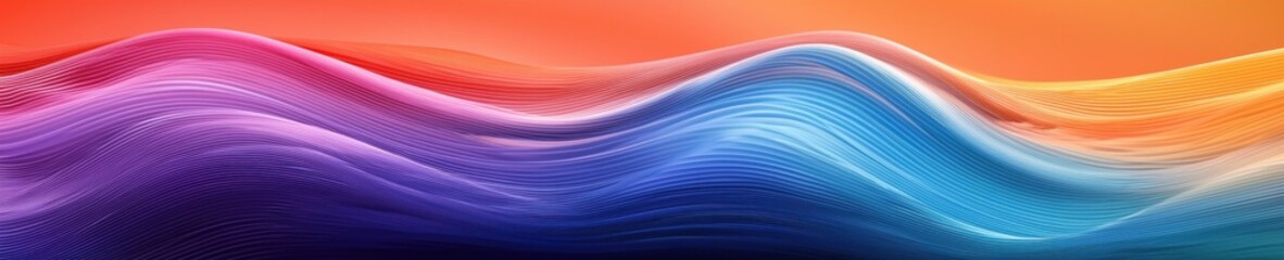 Abstract Neon Color Gradient Blurred Background with Dynamic Effect. Abstract Modern Dynamic Colors Gradient Background. Grainy Texture Background Style with Copy space.