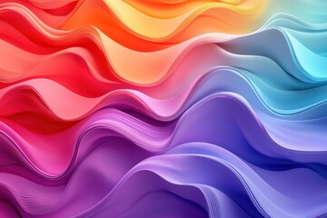 Abstract Neon Color Gradient Blurred Background with Dynamic Effect. Abstract Modern Dynamic Colors Gradient Background. Grainy Texture Background Style with Copy space.