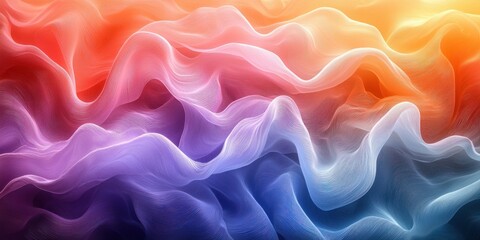 Abstract Neon Color Gradient Blurred Background with Dynamic Effect. Abstract Modern Dynamic Colors Gradient Background. Grainy Texture Background Style with Copy space.