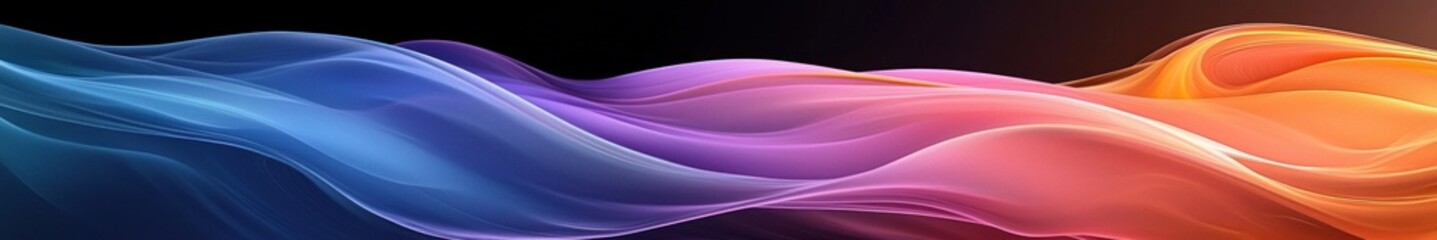 Abstract Neon Color Gradient Blurred Background with Dynamic Effect. Abstract Modern Dynamic Colors Gradient Background. Grainy Texture Background Style with Copy space.