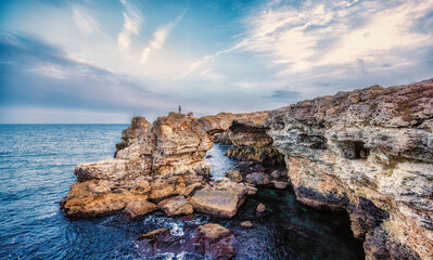 The rock arch near the village of Tyulenovo, Bulgaria