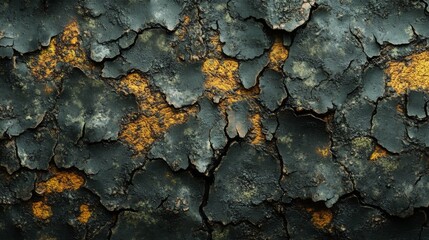 Weathered surface reveals layers of texture and color from paint and decay on an old wall in natural light