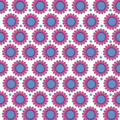Flower Pattern Vector Design