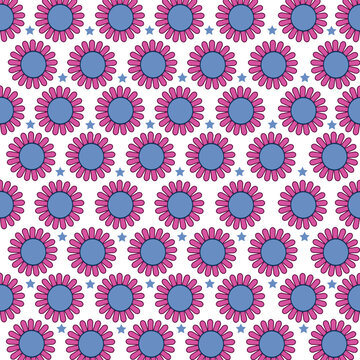 Flower Pattern Vector Design