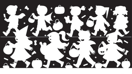 Vector animal silhouettes set including dog, cat, bird, and rabbit illustrations, perfect for designs