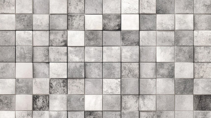 Gray square tiles wall texture background design