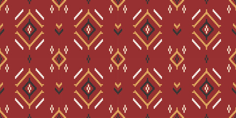 Ethnic geometric seamless pattern abstract pattern vector design for all types of printing and Textiles	
