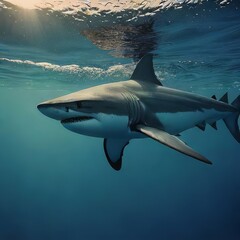Fototapeta premium great white shark