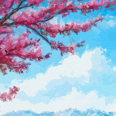 Various oil paintings, floral landscapes, lakes, tulips, chrysanthemums, butterflies, plum blossoms, mountains and rivers