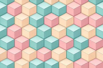 Obraz premium abstract background with cubes
