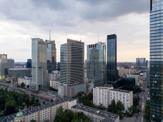 Warszawa. Panorama miasta © hunter76