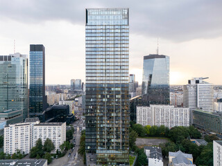 Warszawa. Panorama miasta © hunter76