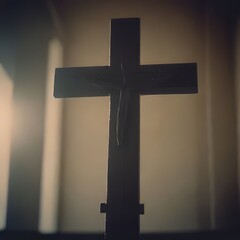 cross in the night