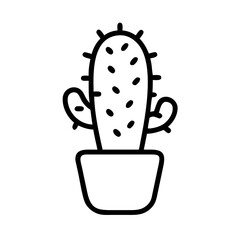 Cactus in Pot Icon