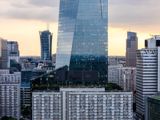 Warszawa. Panorama miasta © hunter76