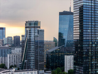 Warszawa. Panorama miasta © hunter76