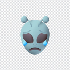 Fototapeta premium Sad Emotion Icon
