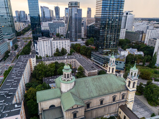 Warszawa. Panorama miasta © hunter76