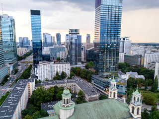 Warszawa. Panorama miasta © hunter76