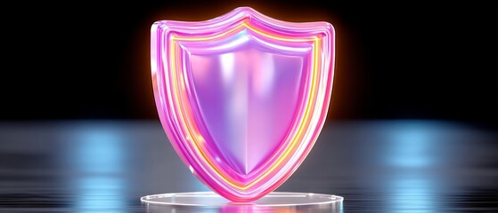 Cyberattack visualization digital art abstract concept modern environment close-up viewpoint