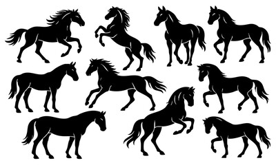 Stencil style style Style Silhouette Bundle