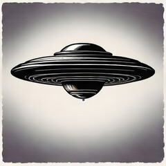 Fototapeta premium ufo in space
