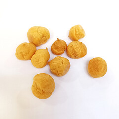 cookies on a white background