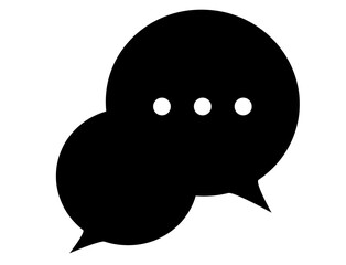 speech bubble icon 23C : bubble, speech, icon, symbol, illustration, vector, design, speech balloon icon, comics, cartoon style