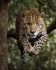 Fototapeta premium jaguar in zoo
