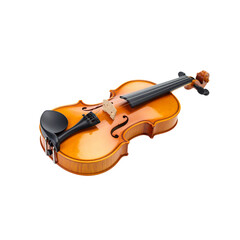 Fototapeta premium a violin musical instrument isolated over white background