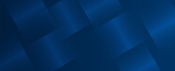 Obraz premium Abstract blue background with glowing curved lines. Shiny blue swirl curve lines design. Spiral lines. Geometric oval pattern. Futuristic technology concept. Vector illustration