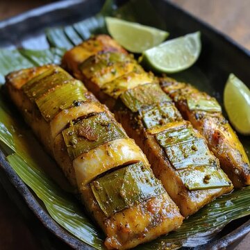 kancha ilish paturi indian cuisine video