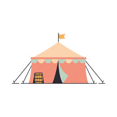 Oktoberfest Beer Tent icon transparent background